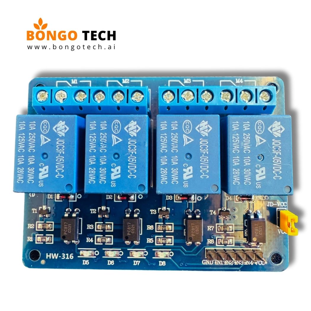 4 Channel 5V Relay Module HW-316 - Bangladesh(BD)