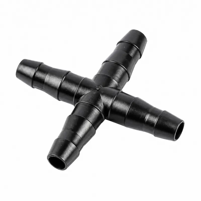 4 Way Connector 4mm for Drip Irrigation - Bangladesh(BD)