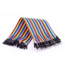 Jumper Wire (40 pcs) – Male to Female 20cm for Arduino, Breadboard & Robotics - Bangladesh(BD)