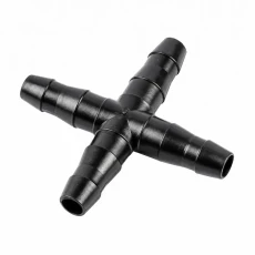 4 Way Connector 4mm for Drip Irrigation - Bangladesh